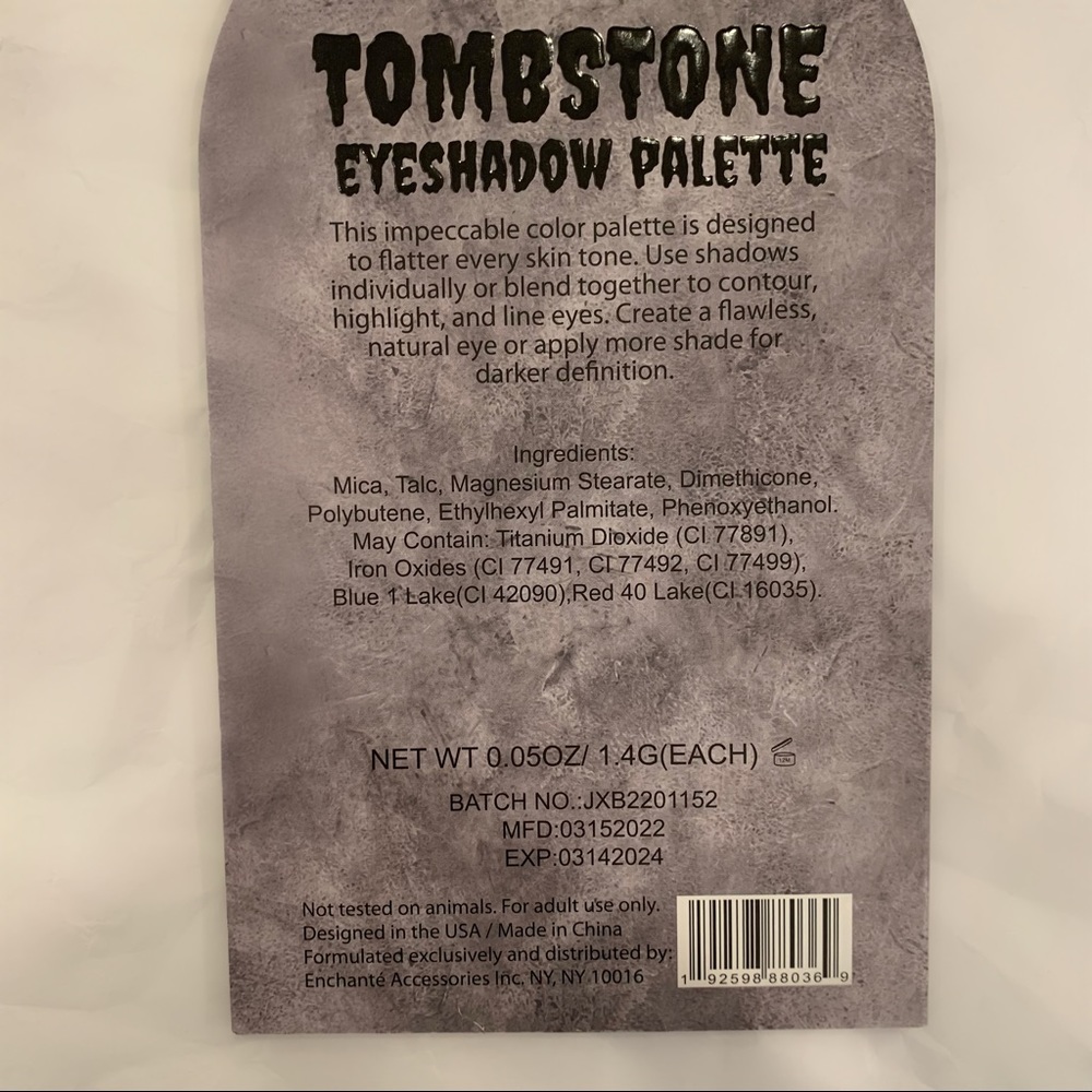šŖ¦Tombstone Eyeshadow Palette ā°ļø - Picture 3 of 3